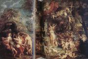 Peter Paul Rubens The Feast of Venus (mk01) oil painting picture wholesale